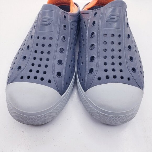 Skechers Gray Guzman Steps Slip On Water Shoes Sneakers Boys Youth Size 4 - Picture 6 of 13